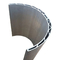 Aluminum Oval Tube Aluminum Airfoil Louver Blinds Extrusion Profile