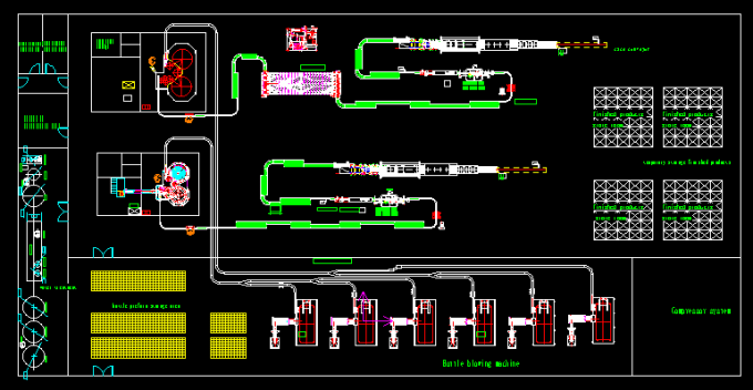 自動 完全な飲料ミネラル水生産ライン 4
