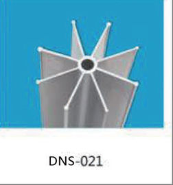 Mill Finished Aluminium Extrusion Profiles , Star Shaped Fin Tube For Carburetor​