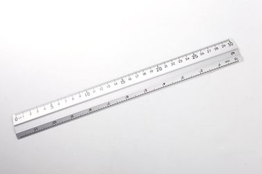 Silver 30cm Aluminium Extrusion Profiles Alkali Anodized Aluminum Ruler