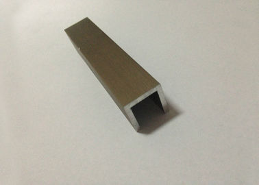 Door Frames Anodised Aluminium Channel Sections Customized Environmental Friendly