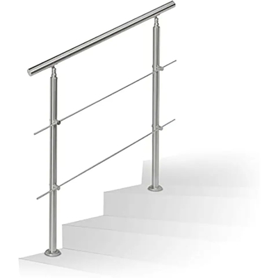 304 Glass Railing Post For Exterior Stair Balustrade Balcony Railing