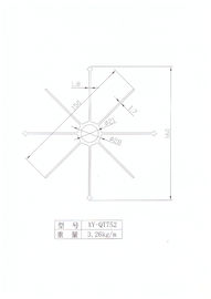 Mill Finished Aluminium Extrusion Profiles , Star Shaped Fin Tube For Carburetor​