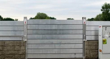 6063T5 Flood Control Wall Aluminum Metal Baffle Plate for Flood Protection