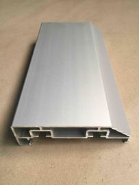 Silver Anodized 120mm Width Blade / Fin Aluminium Extrusion Profiles for Machine