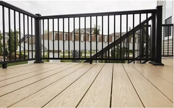 Home Decorative Balcony Stainless Steel Railing Wrought Aluminum Iron Balcony Railings