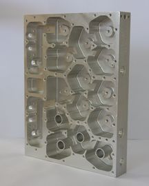 6061 Aluminium Square Aluminum Block CNC Machining Part with 4 Axis Machining