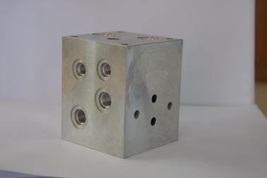 6061 Aluminium Square Aluminum Block CNC Machining Part with 4 Axis Machining