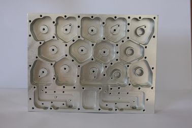 6061 Aluminium Square Aluminum Block CNC Machining Part with 4 Axis Machining