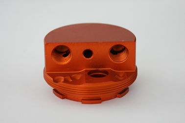 Red Anodization 6005 T5 Aluminum CNC Machining Parts For Automotive Parts