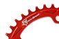 Red Anodized Bike Sprocket / Freewheel CNC Machining Parts for Road Bicycle