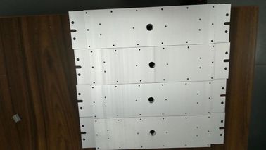 Anodizing 6061 T6 Flat Wide Shape Aluminum Heat Sink With CNC Precision Holes