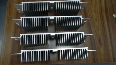 Anodizing 6061 T6 Flat Wide Shape Aluminum Heat Sink With CNC Precision Holes