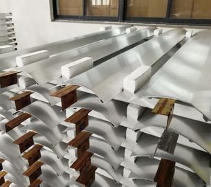 Brushed Anodizing Aluminum Extrusion Profiles Products For Air Conditioner Panel