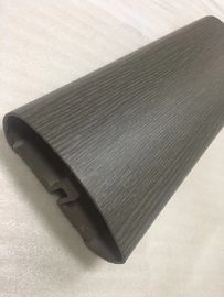 High Weatherability PVDF Powder Coating Aluminum Handle Profile with Aluminum Welding for Balcony