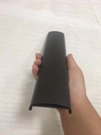Matt Steel Grey Anodized CNC Machining and Assembling Aluminum Tube