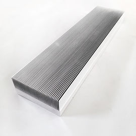 AA6063 Aluminum Extrusion Heatsink Profiles Anodising With High Dense Fins Radiator
