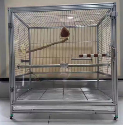 産業用アルミニウムエクストルーションプロファイル 2020 3030 シリーズT スロット パーソナライズされた鳥籠 ペットケージのためのアルミニウムバー